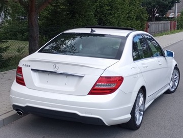 Mercedes Klasa C W205 2013 Automat Biała Perła Skóra Kamera Pakiet AMG Lift, zdjęcie 15