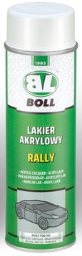 Boll Rally biały połysk spray. Lakier akrylowy