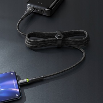 MCDODO USB-C КАБЕЛЬ БЫСТРОЙ ЗАРЯДКИ ДЛЯ SAMSUNG USB ЗАРЯДНОЕ УСТРОЙСТВО ТИП C LED 1M