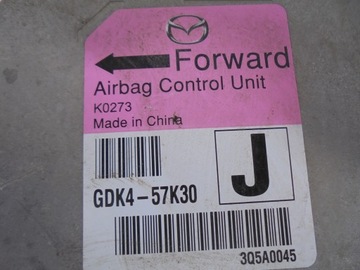 МОДУЛЬ ДАТЧИКА ПОДУШКИ БЕЗОПАСНОСТИ GDK4-57K30 MAZDA 6 II GH