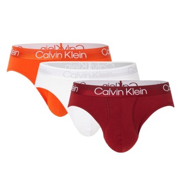 -17% CALVIN KLEIN SLIPY MĘSKIE 3-PACK HIP BRIEF L