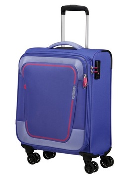 Walizka kabinowa poszerzana American Tourister Pulsonic - soft lilac