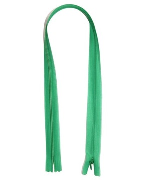 Zamek błyskawiczny spiralny kryty 50 cm zielony / trawiasty
