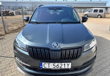 Skoda Karoq Crossover Facelifting 1.5 TSI ACT 150KM 2022 Skoda Karoq 56 800 zl netto, 1,5 benzyna 150 KM, Sportline, bezwypadkowy,, zdjęcie 1