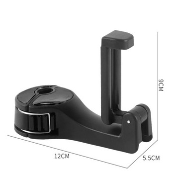 UCHWYT SAMOCHODOWY DO TELEFONU NA ZAGŁÓWEK FOTEL DLA DZIECKA HAK NA TORBĘ