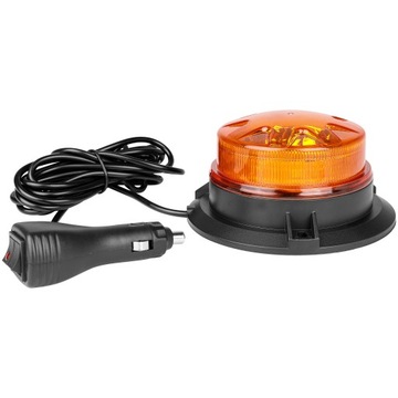 Lampa LED ostrzegawcza kogut 12-24V 130x65 mm POMOC DROGOWA