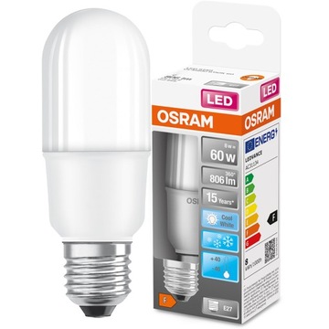 Żarówka LED E27 STICK 8W = 60W 4000K STAR OSRAM
