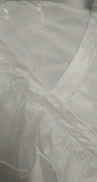 ForeverU biała sukienka mini na ślub defekt 40