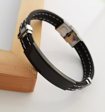 Медицинский браслет с гравировкой