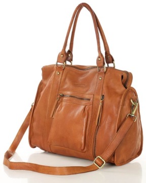 Женская сумка из кожи элексира от Marco Mazzini CAMEL