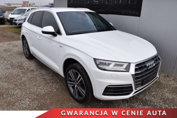 Audi Q5 II SUV 2.0 TFSI 252KM 2017 Audi Q5 Czarna-Pol-Skora NaviKamera Asystenty Full-Led-Matrix Klimatronic, zdjęcie 1