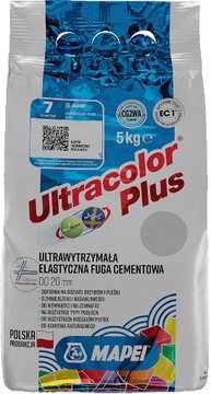 Fuga cementowa uniwersalna ULTRACOLOR PLUS 5kg - kolor 169 stalowy niebiesk