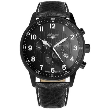Zegarek Męski Adriatica A1076.B224CHXL czarny
