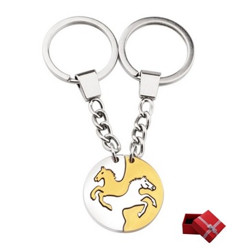 BRELOK 2 PRZYJACIÓŁ YING YANG BFF KONIE 2SZT 1469