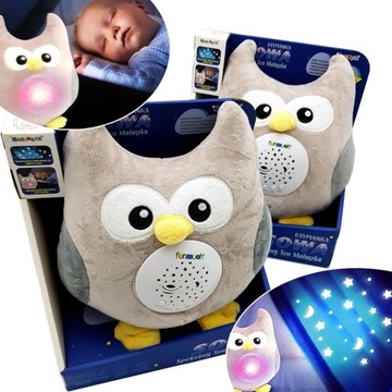 BEAR Проектор Сова колыбельные MUSIC BOX SLEEPING BOX PL