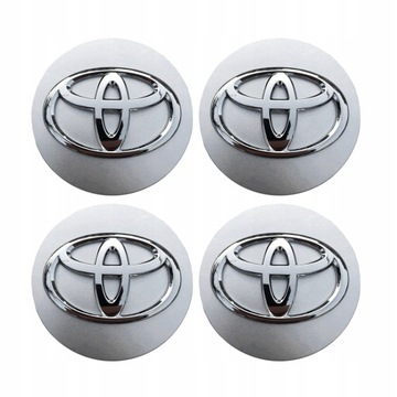 4x Toyota DEKIELKI DO FELG KAPSLE DEKIEL 62MM
