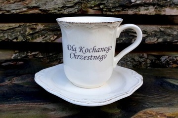 Благодарность крестным родителям и крещенское причастие