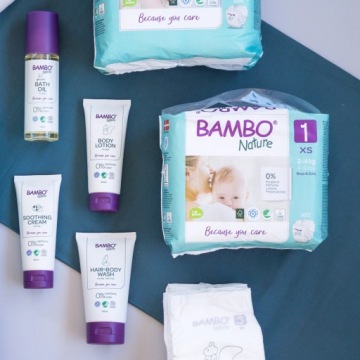 Подгузники Bambo Nature для новорожденных Размер 1 22 шт.