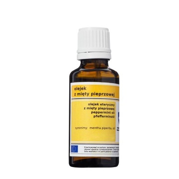 OLEJEK eteryczny MIĘTOWY mięta 30ml BIOMUS czysty