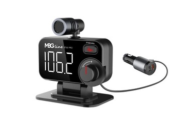 FM-передатчик Bluetooth 5.0, USB-зарядное устройство QC 3.0