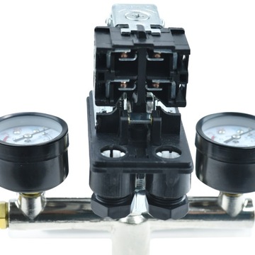 РЕЛЕ ДАВЛЕНИЯ ДЛЯ КОМПРЕССОРА С МАНОМЕТРАМИ СТАТУС ДАВЛЕНИЯ 230 В 12 БАР