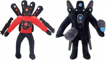 MASKOTKA ZABAWKA PLUSZAK SKIBIDI WC TITAN CAMERAMAN KRÓL TOY 30CM FIGURKA