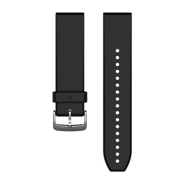 Silikonowy pasek Garmin Quick Fit 22 mm - Approach S60/Fenix 5 - czarny