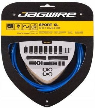 Комплект переключателей Jagwire Sport XL Shift синий