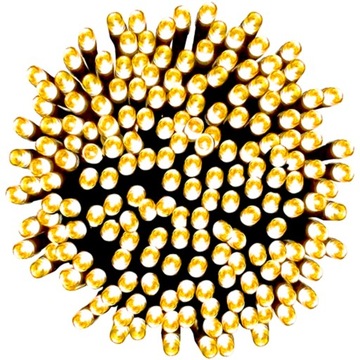 LAMPKI CHOINKOWE 300 LED ZEWNĘTRZNE WEW BIAŁE CIEPŁE Z PROGRAMATOREM MOCNE