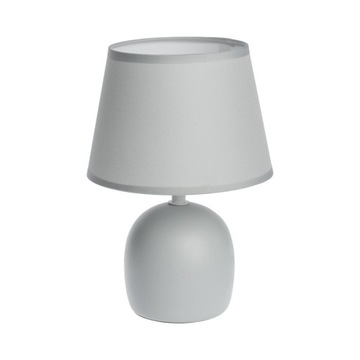 Lampa stołowa POKI szara E14 INSPIRE