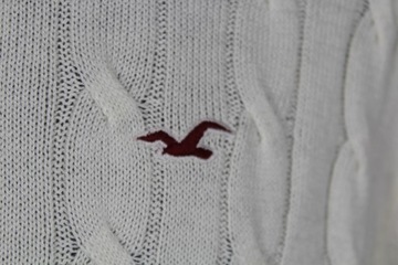 HOLLISTER MARKOWY SWETER MĘSKI WARKOCZE XL BDB