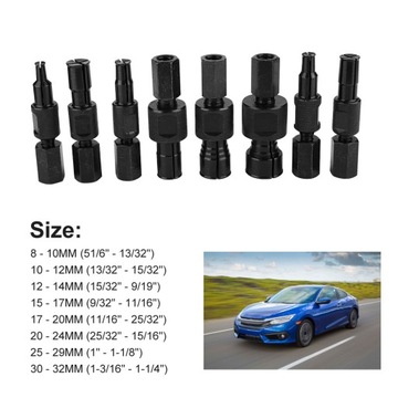 Комплект для снятия внутреннего съемника глухого подшипника, 9 шт., внутренний комплект скользящего молотка