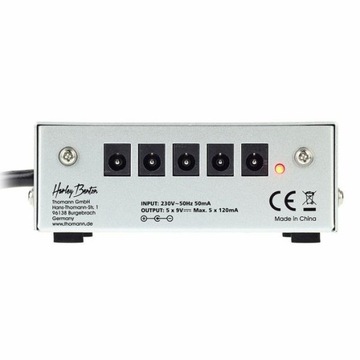 Блок питания эффектов Harley Benton PowerPlant Junior