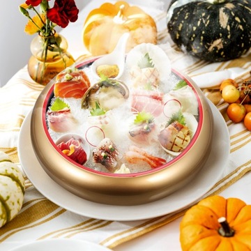 МНОГОФУНКЦИОНАЛЬНАЯ ТАРЕЛКА ДЛЯ СУШИ ТАРЕЛКА ЯПОНСКОЙ ЕДА LLWL