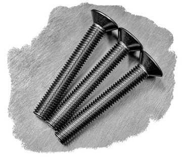 M5x100 НЕРЖАВЕЮЩАЯ НЕРЖАВЕЮЩАЯ НЕРЖАВЕЮЩАЯ A2 7991 КОНИЧЕСКИЙ ВИНТ (10)