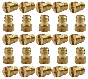 DYSZE DYSZA GAŹNIKA M6 6MM ZESTAW 55 - 115 25 sztuk zestaw