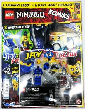 LEGO NINJAGO 6/2022 MAGAZYN LEGACY JAY EREZOR