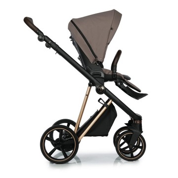 Коляска Roan Ivi COCOA/ROSE GOLD 2в1 + адаптеры Maxi Cosi