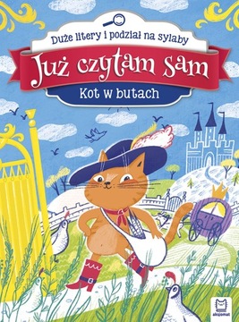 Już czytam sam Kot w Butach Duże litery i podział na sylaby