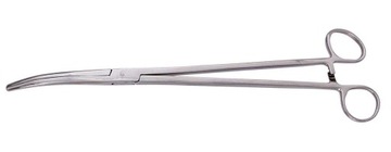 Szczypce zakrzywione, peany Mikado 15cm