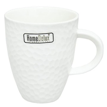 Kubek porcelanowy biały 400 ml GOLF HomeDelux