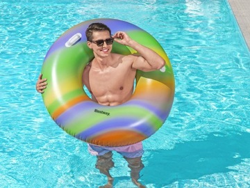 Кольцо для плавания Bestway Rainbow 1,19 м 36352