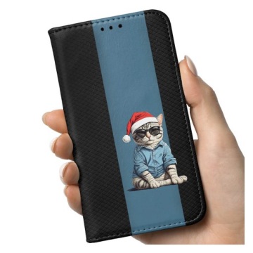 Pouzdro Pro Oppo A16 A16S A54S Obal Vánoční Mikuláš Vánoce Dárek