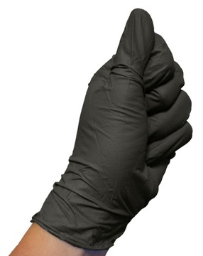 COLAD GLOVES черные нитриловые перчатки размер XL