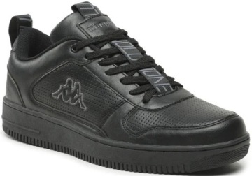 BUTY MĘSKIE KAPPA SKÓRA SPORTOWE CZARNE ROZ.42