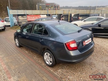 Skoda Rapid II Liftback Facelifting 1.0 TSI 95KM 2019 Skoda RAPID 1.0i ledy duze radio podgrzewane fotele Polski salon 1 wl ser, zdjęcie 6