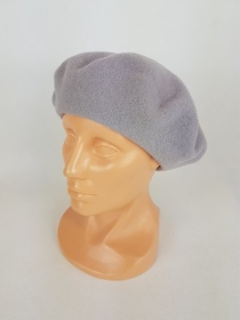 9 БЕРЕТ ФЕЗКО цвет СЕРЫЙ размер 11 дюймов