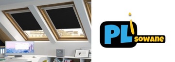 Крышная рулонная штора TERMO blackout для VELUX MK08