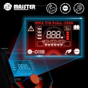 ИНВЕРТОРНАЯ СВАРКА MMA Pulse TIG Lift TIG 330A DIGITAL MP0118