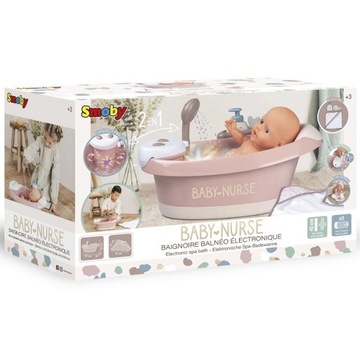 SMOBY BABY BABY ГИДРОМАССАЖ ВОДА ДЛЯ НОВОРОЖДЕННЫХ